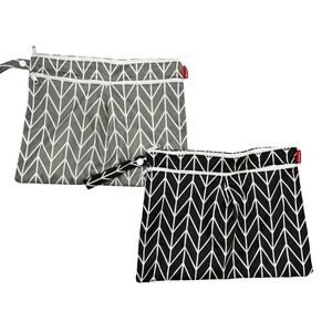 Damero 2pcs Travel Wet and Dry Bag with Handle